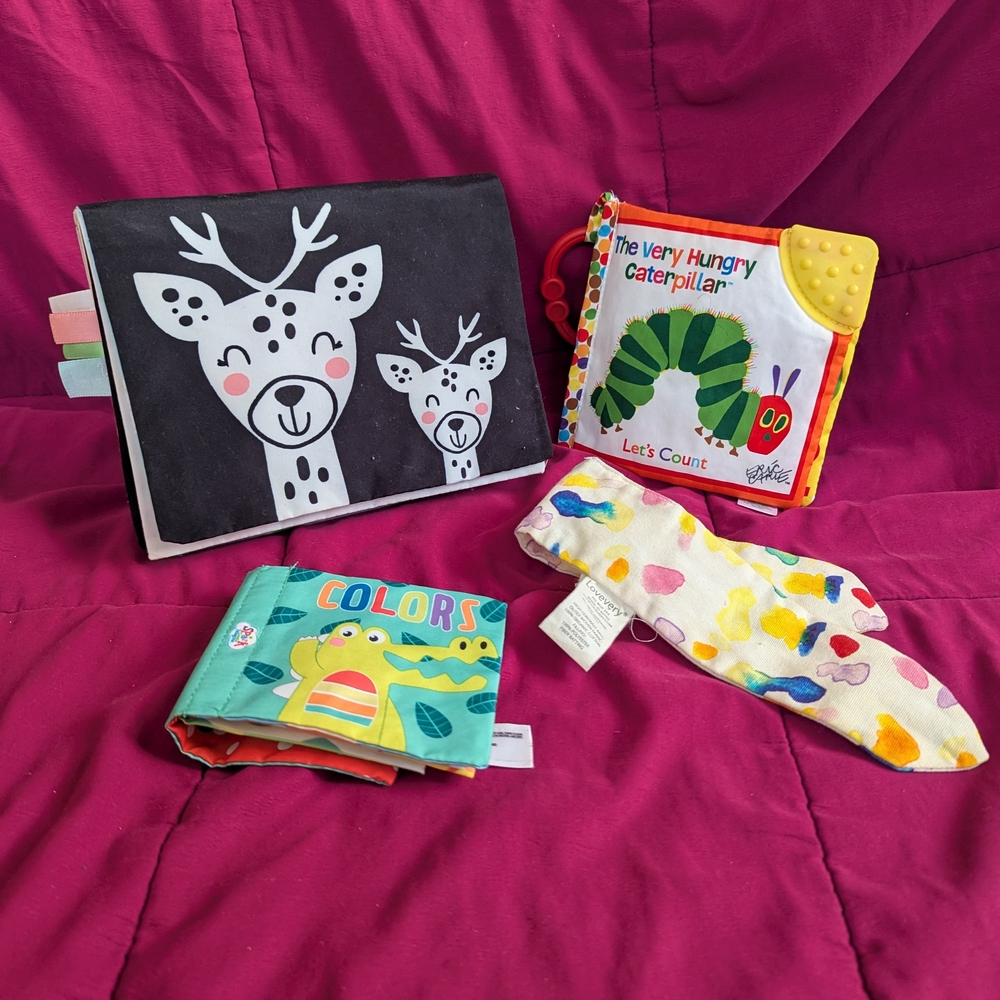 Soft Book Bundle - Baby Crinkle Books